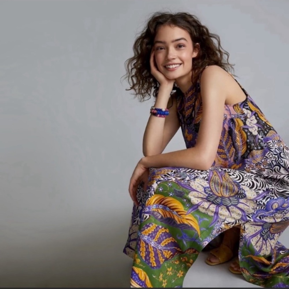 Anthropologie Alanna Maxi Dress